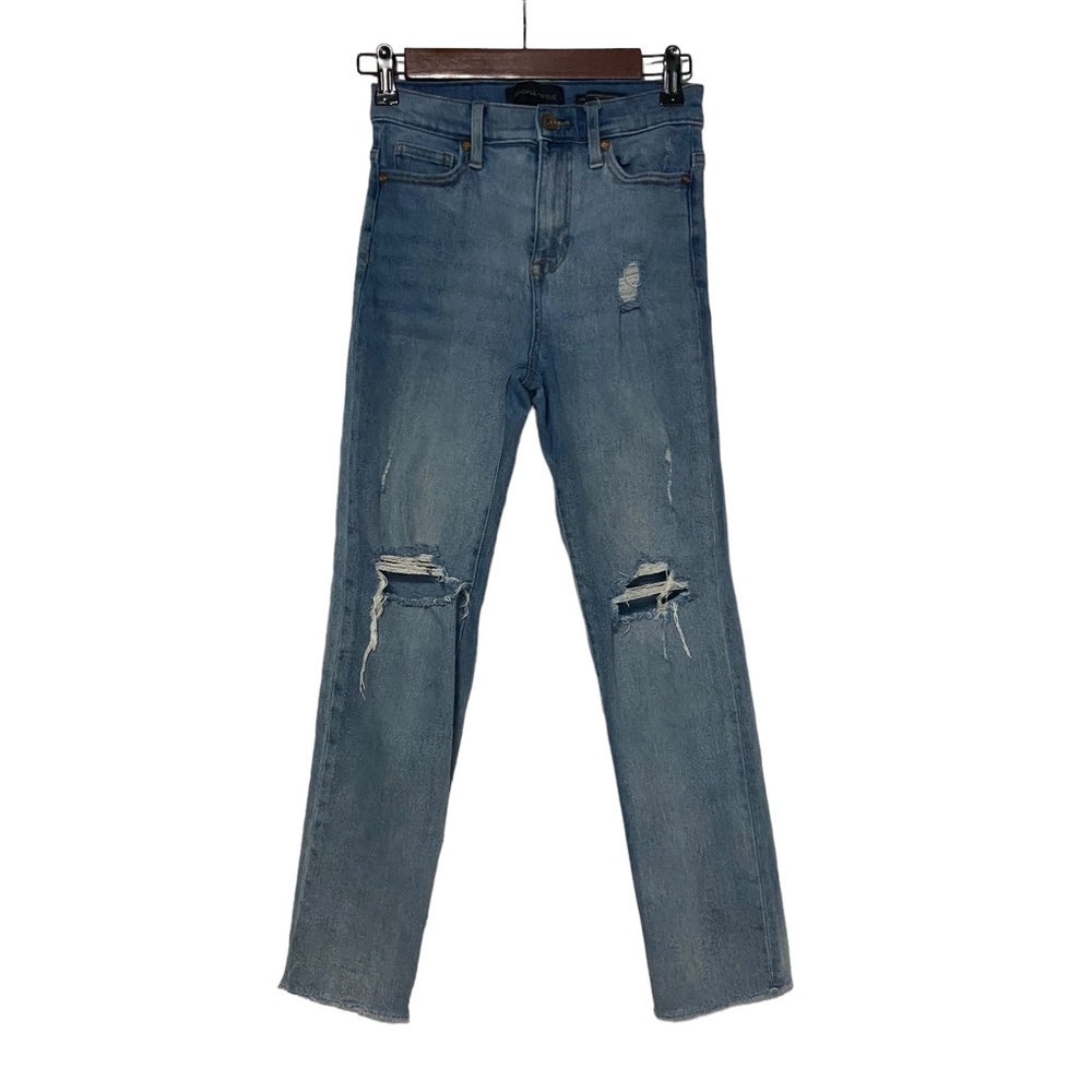 Kendall + Kylie The ICON High Rise Straight Women’s 25 Jeans Blue